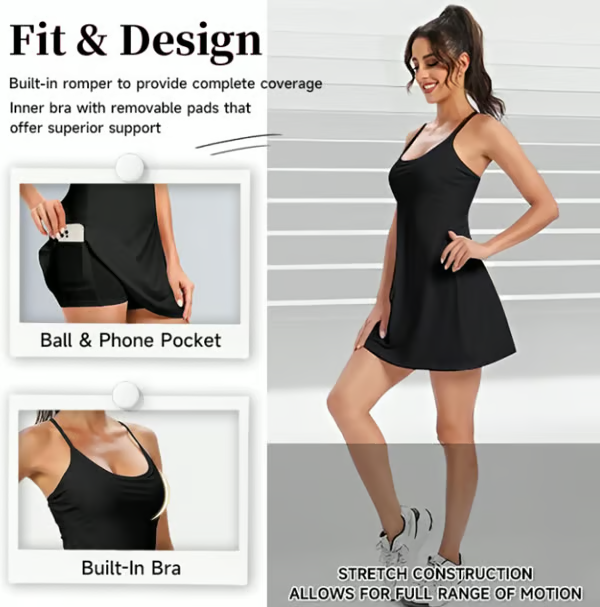 FlexiForm – Backless Active Tummy Control Dress