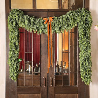 PineAura | Cozy Christmas Cypress Garland