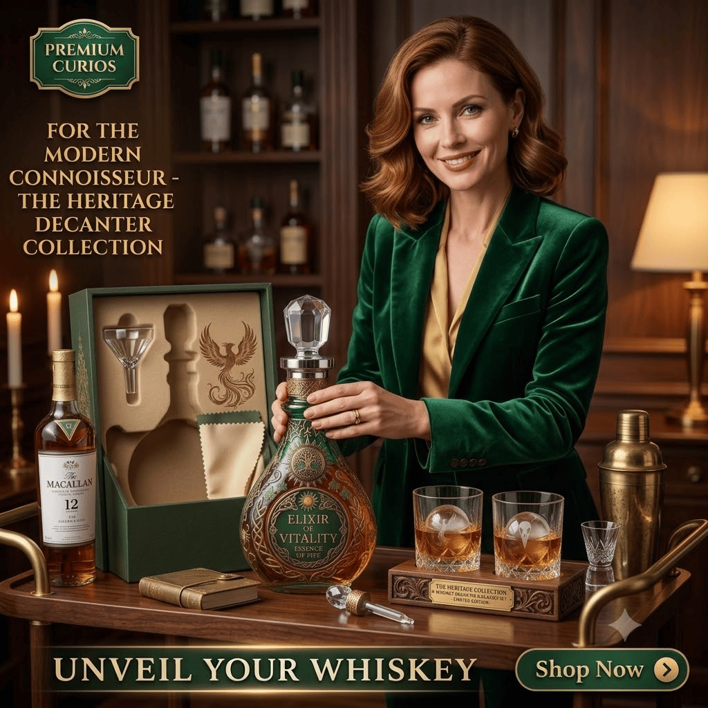 Legacy Barrel – Premium Whiskey Decanter Collection
