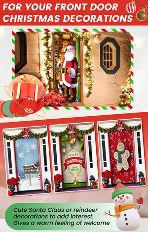 FestiveFront - Christmas Door Display