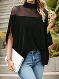 Velora - Casual Batwing Sleeve Blouse