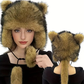 WildFur - Imitation Raccoon Hat