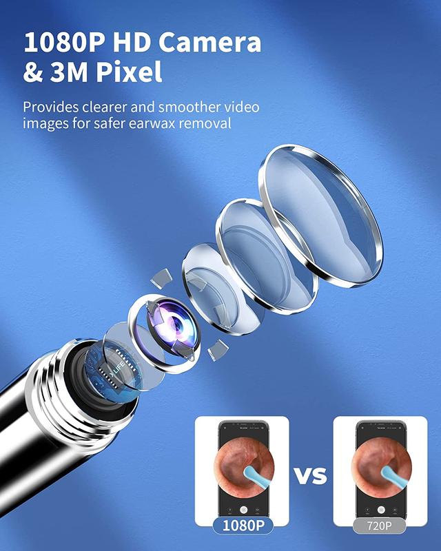 ClearEar - 1080P HD Ear Wax Removal Camera