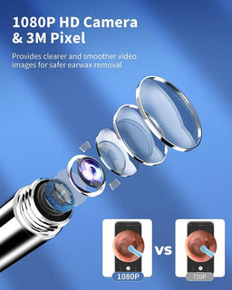 ClearEar - 1080P Ear Wax Camera for Precise Cleaning