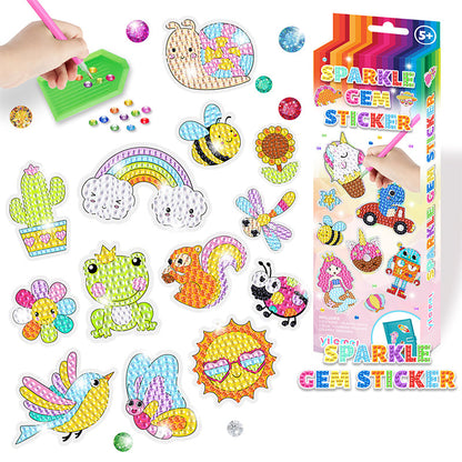 SparkleArt - Kids Diamond Painting Kit