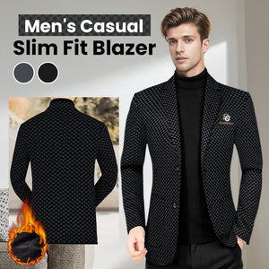 UrbanTailor – Men’s Slim-Fit Casual Suit Jacket