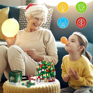 FestiveBuilder - Christmas Tree Toy Set
