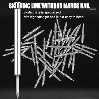 Double-Head Skirting Thread Seamless Nail marnetic