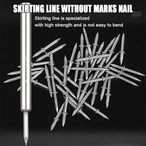Double-Head Skirting Thread Seamless Nail marnetic
