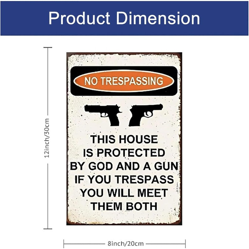 FaithGuard – Divine Protection Warning Sign