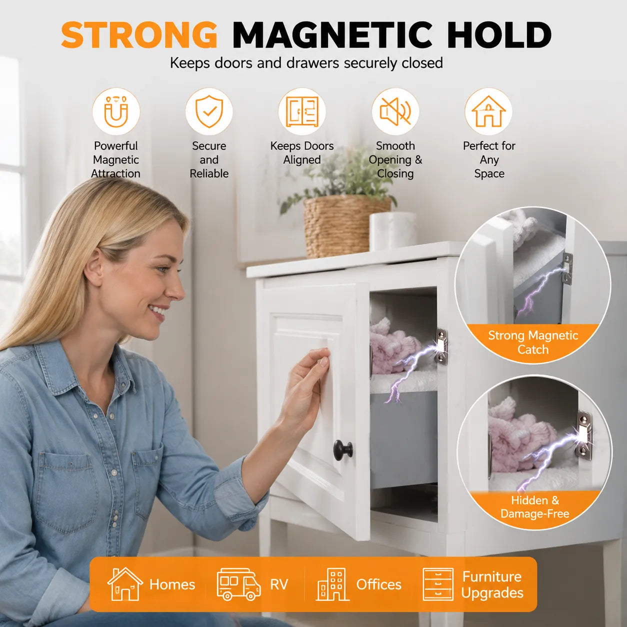 DoorEase – Premium Magnetic Door Catch