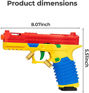 Tactical DIY Building Block Handle Set, Build-Your-Own Multiplayer Strategy Toy for Outdoor Team Activities, Creative Festival Gift