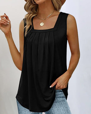Rivana - Elegant Square Tank | Redefine Your Everyday Style