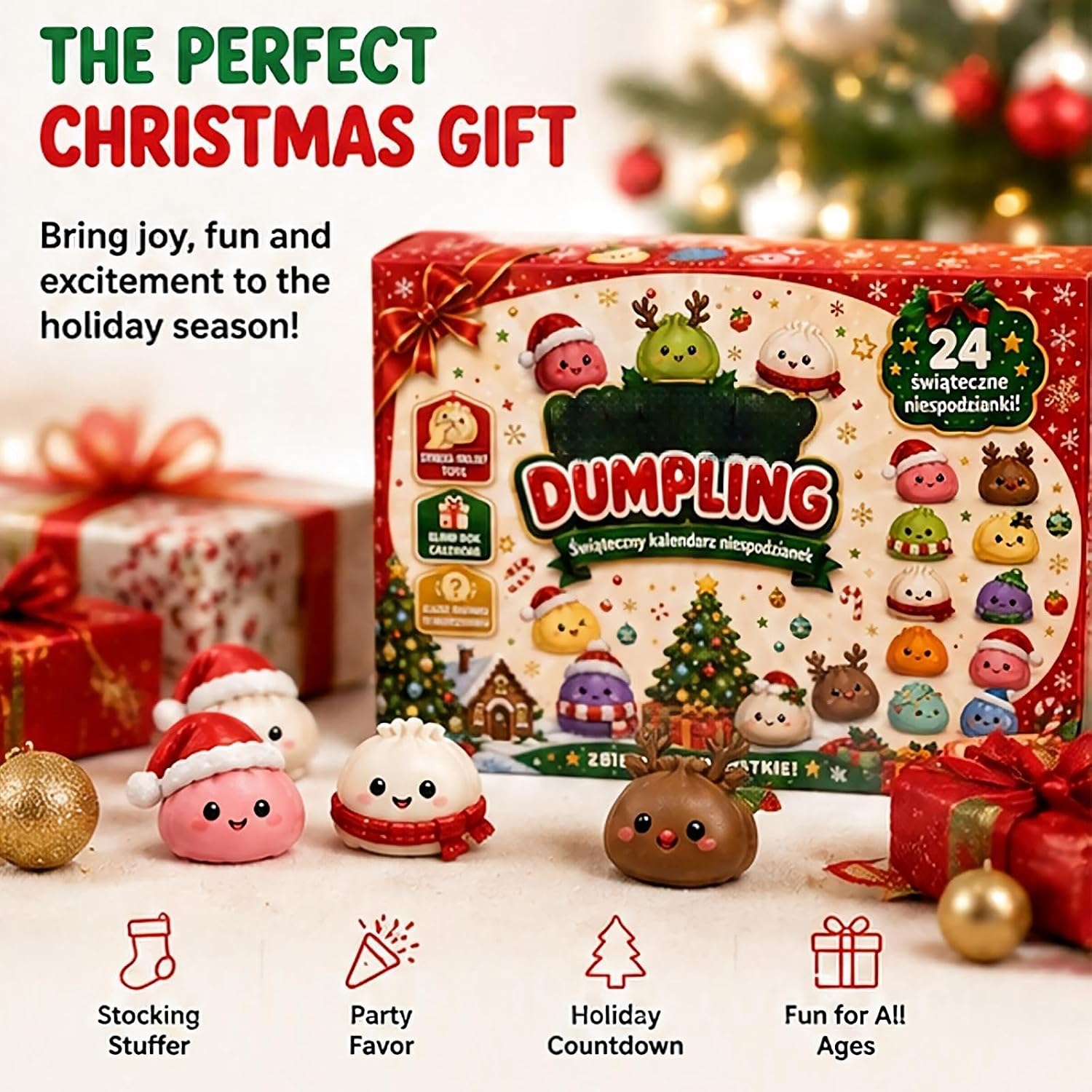 SquishMagic – Collectible Christmas 24-Day Squishy Collection