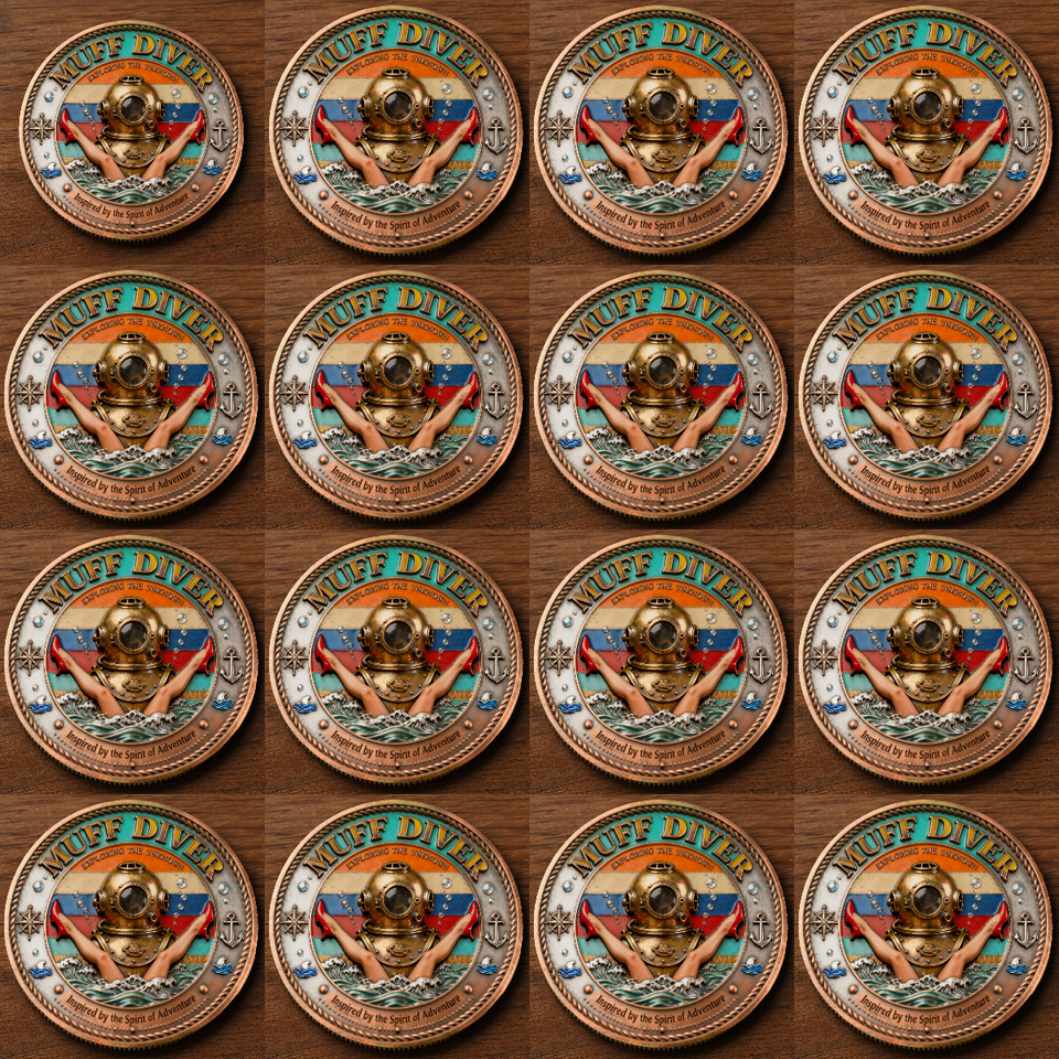 🏆Black Friday 60% OFF - 🍻 “Muff Diver – Exploring the Realm of Adventure” Commemorative Coin ⚓️