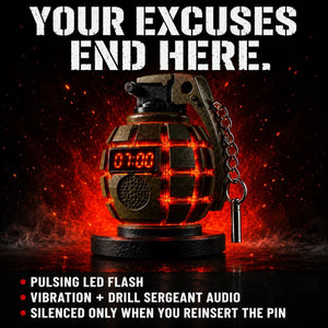 BattleWake – Tactical Grenade Alarm Clock