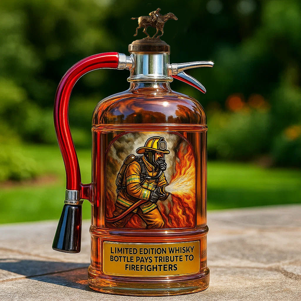 BlazeGuard – Firefighter Tribute Whisky Bottle
