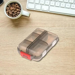 PillPorter | Portable Multi-Compartment Pill Storage Box