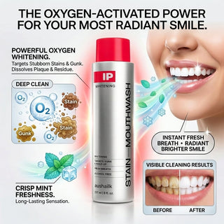 😁 Teeth whitening, gum swelling and pain relief, gum repair, halitosis treatment, mouthwash for removing foreign objects, whitening mouthwash