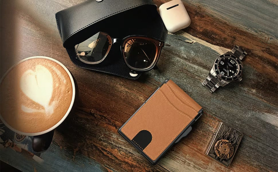 VaultOne - Premium RFID AirTag Wallet