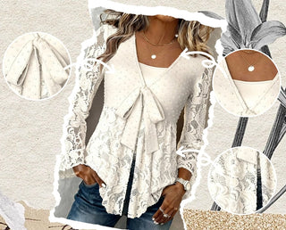UrbanGrace - Women’s V-Neck Blouse