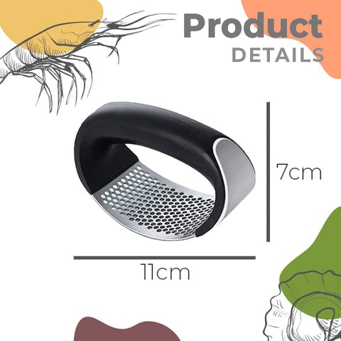 CrushMate – Stainless Steel Garlic Presser