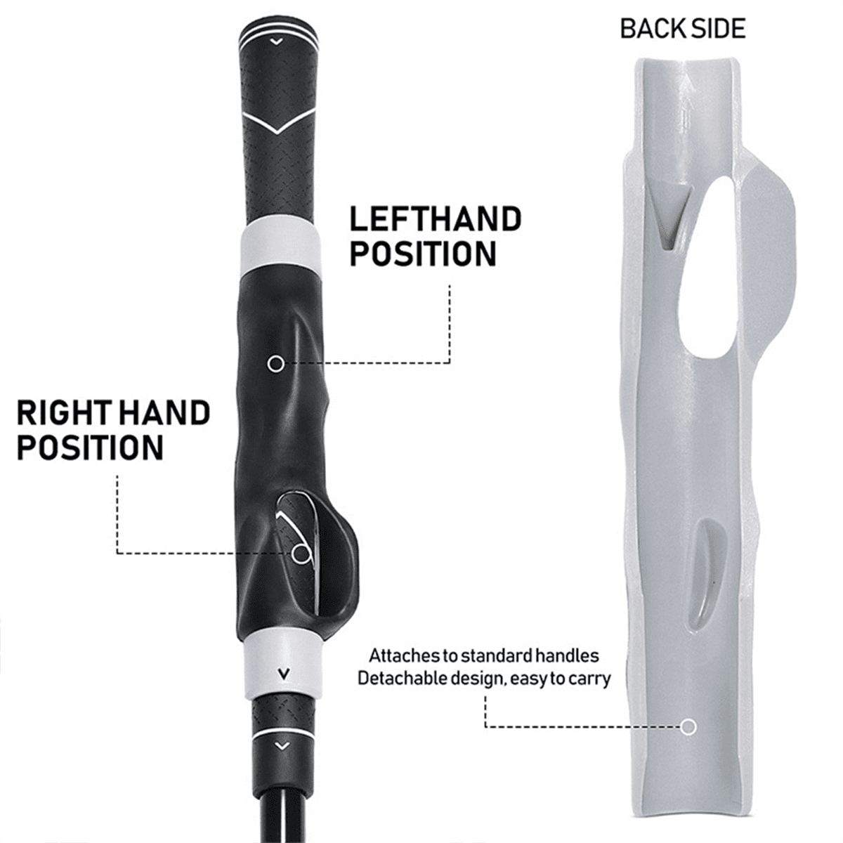 GripMaster – Perfect Hand Placement Golf Training Aid