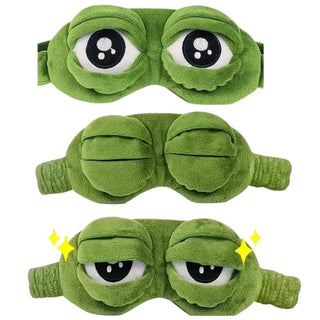 FroggyNap – Funny 3D Frog Sleep Mask