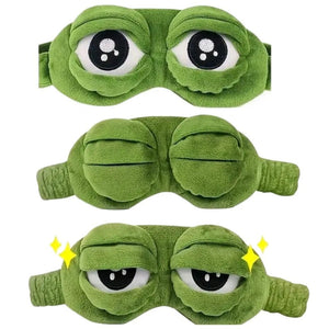 FroggyNap – Funny 3D Frog Sleep Mask