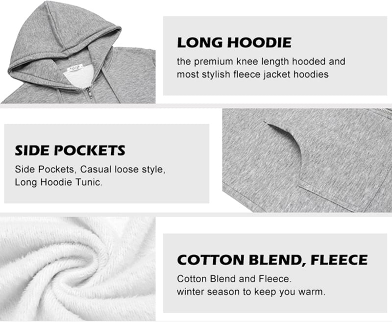 ZippaBelle – Stylish Women's Zip Hoodie