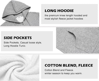 ZippaBelle – Stylish Women's Zip Hoodie