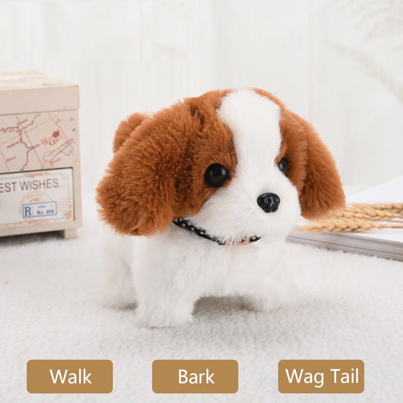 HugTail - Realistic Walking and Barking Plush Dog