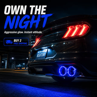 TurboFlare – Premium Carbon Fiber LED Exhaust Pipe