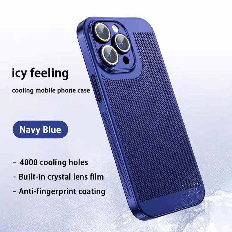 Electroplating PC Heat Dissipation Phone Case（Back Case）