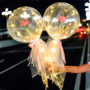 GlowRose – LED Fantasy Balloon Bouquet