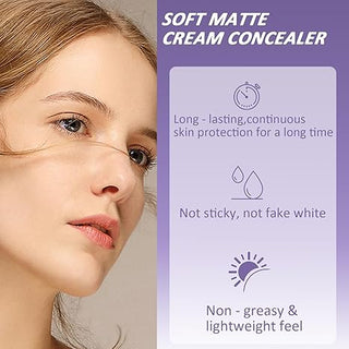 VelvetSkin – Soft Matte Cream Concealer