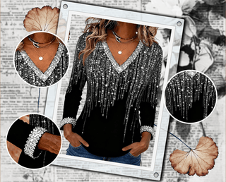 FlowWear - Casual V-Neck Blouse
