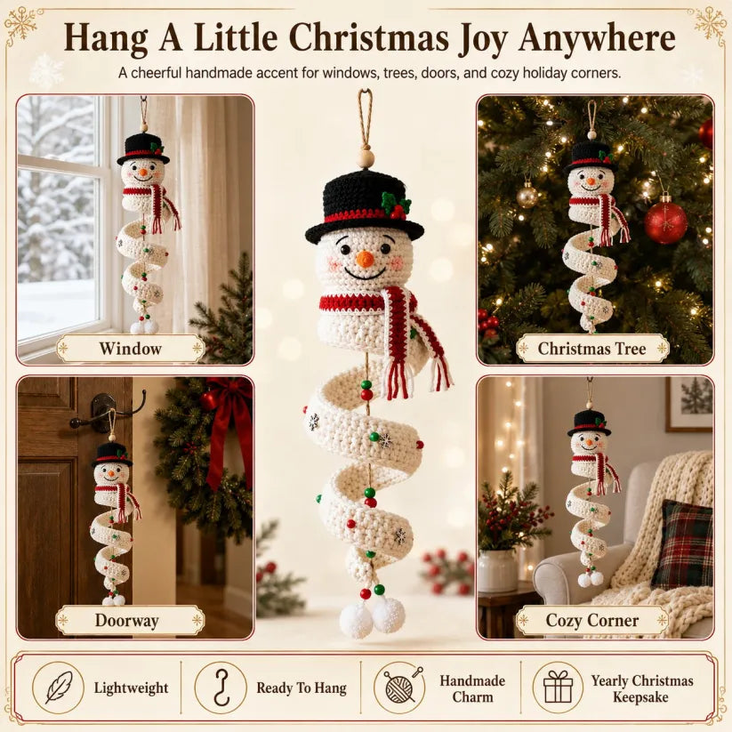 SnowCraft – Complete Crochet Snowman DIY Kit