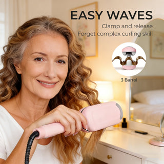 WaveGlow – Negative Ionic Beach Wave Hair Styler