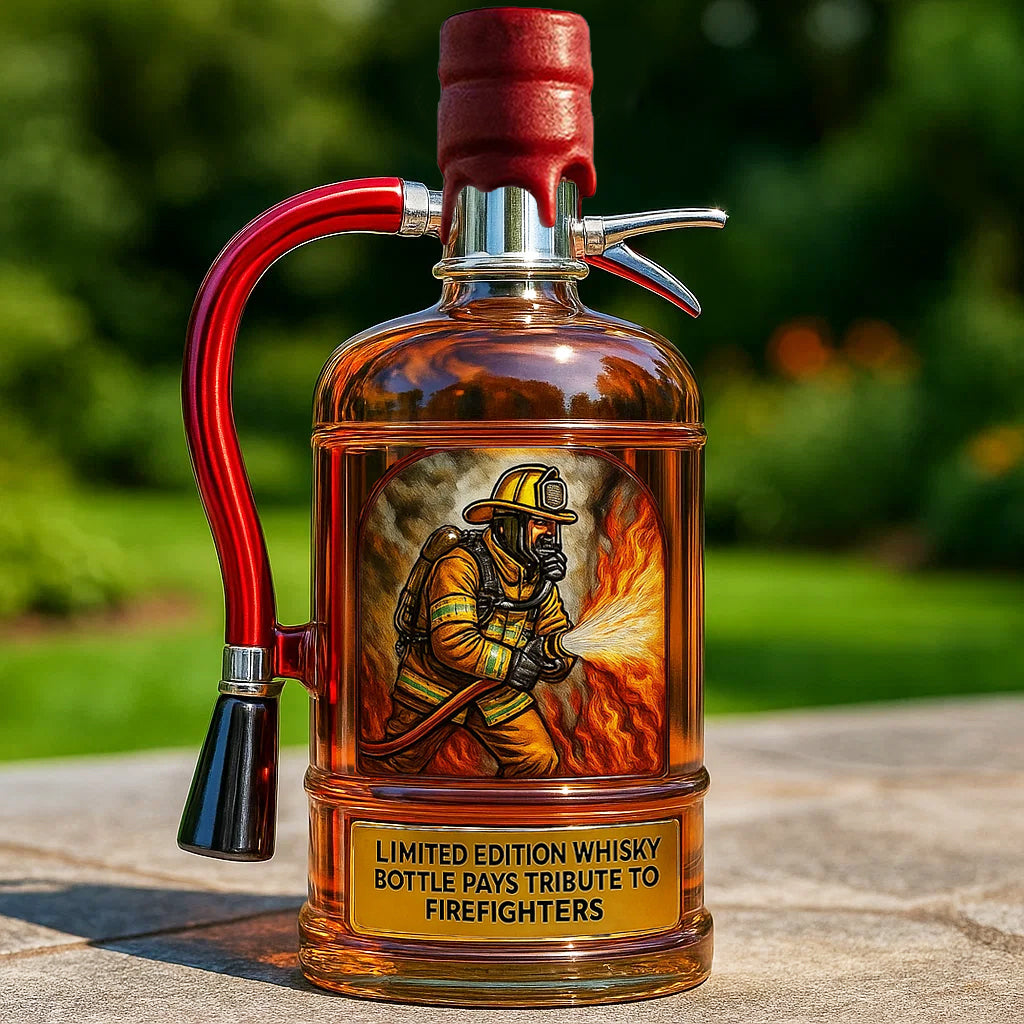BlazeGuard – Firefighter Tribute Whisky Bottle