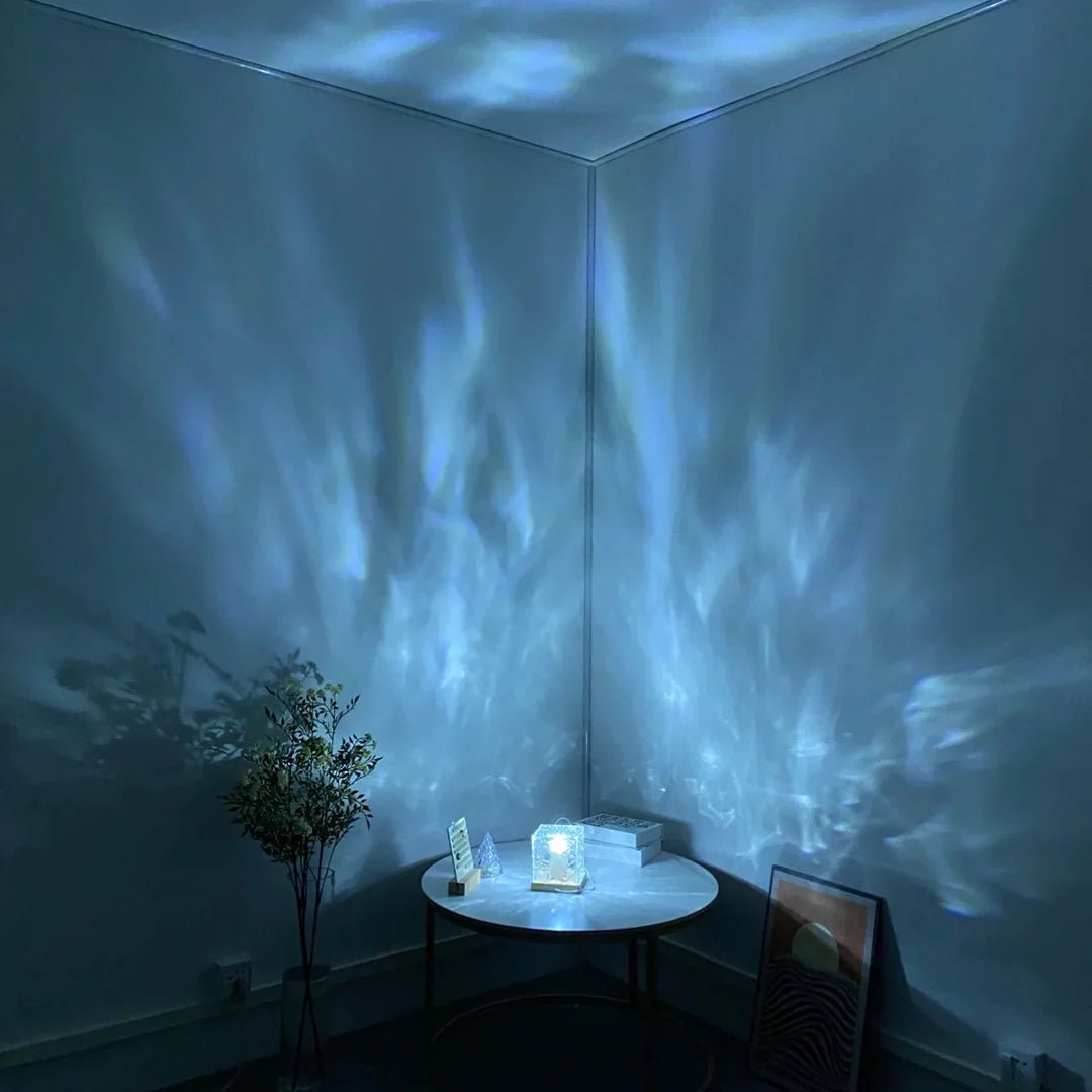 OceanGlow – Water Wave Ambient Lamp