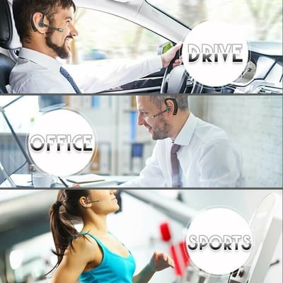 SonicFlex - Lightweight Wireless Business Headphones