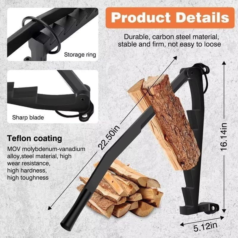 TimberMaster™ - Wall-Mounted Wood Splitter