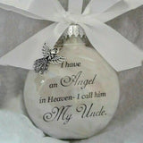 AngelGlow - Heavenly Feather Remembrance Ornament