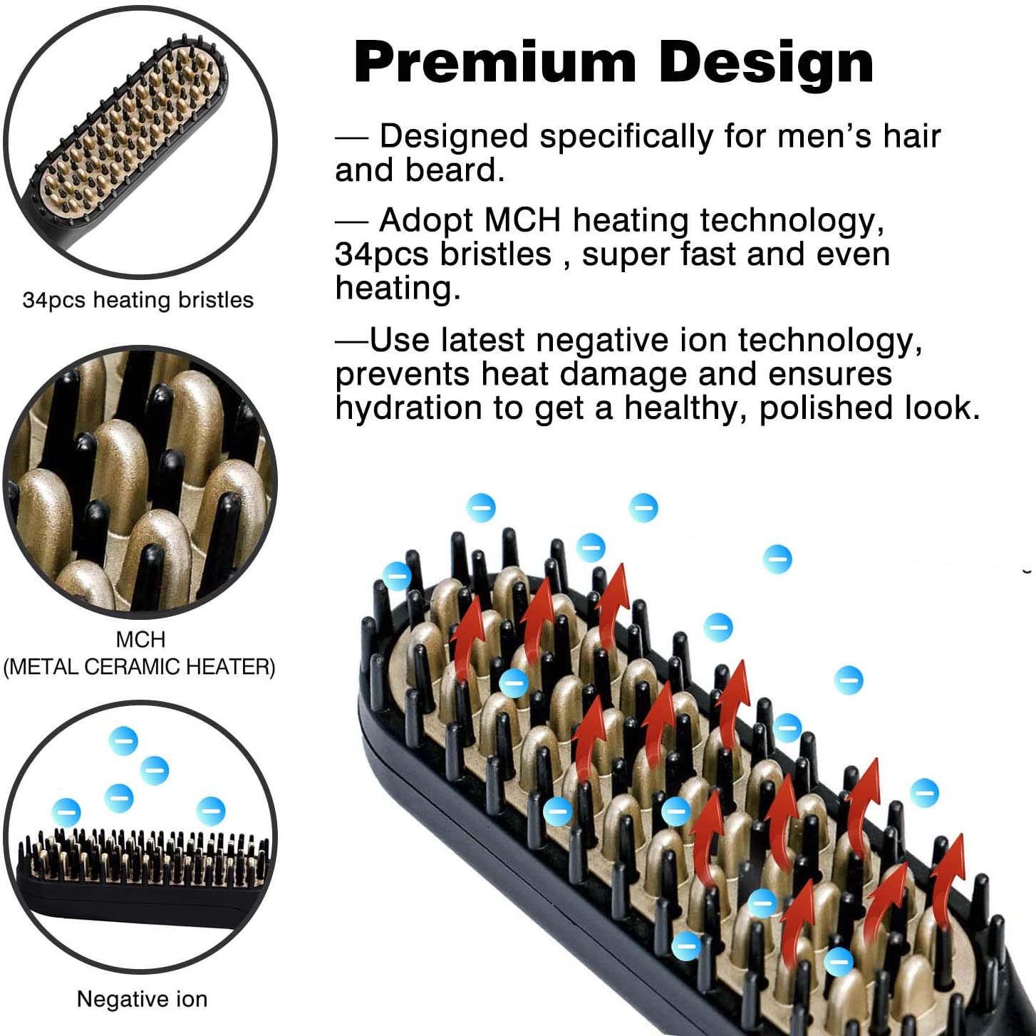 BeardMaster – Styling Straightening Comb