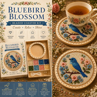 ArtiGlow – Diamond Mosaic Coaster Set