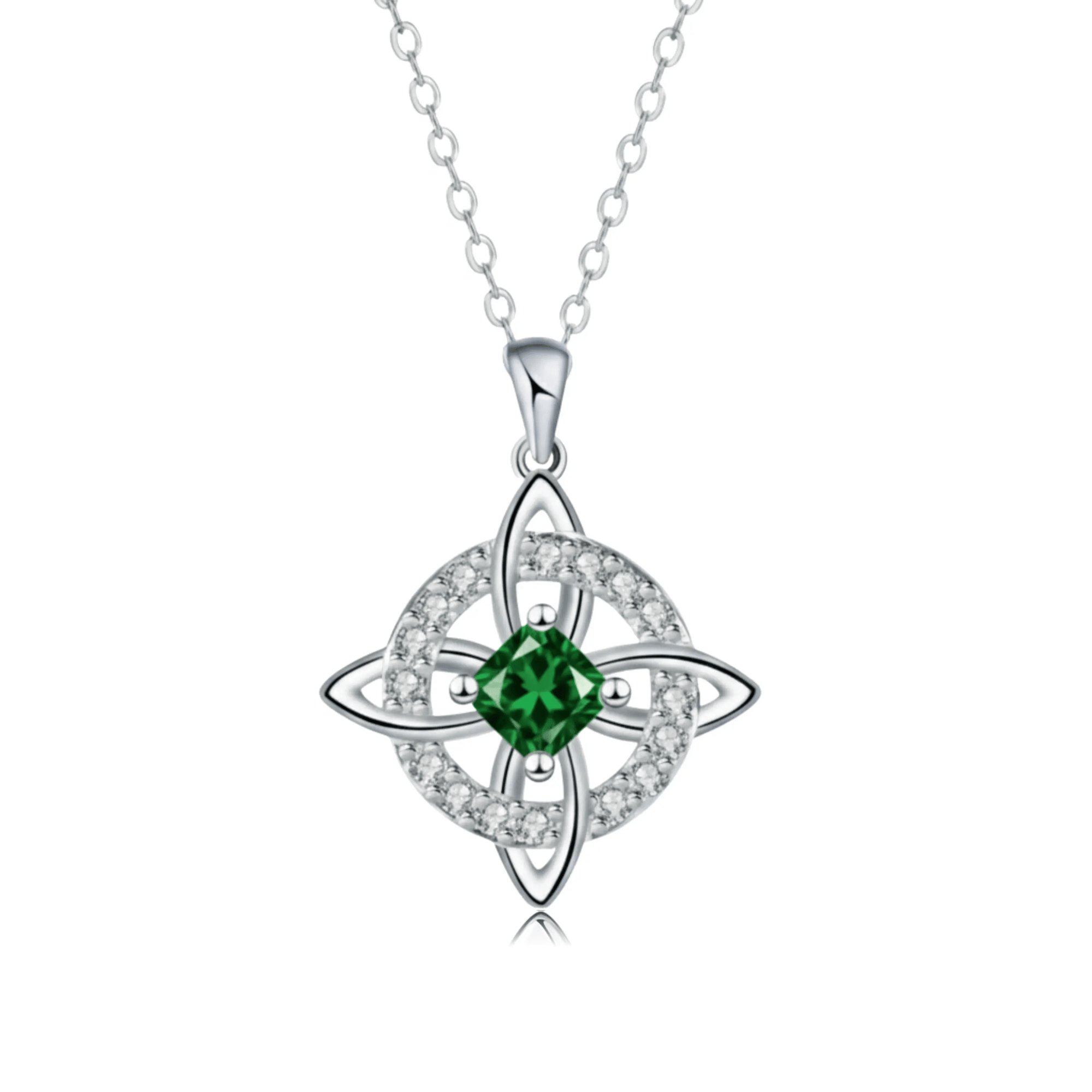 Hecatea – Witch’s Knot Birthstone Necklace