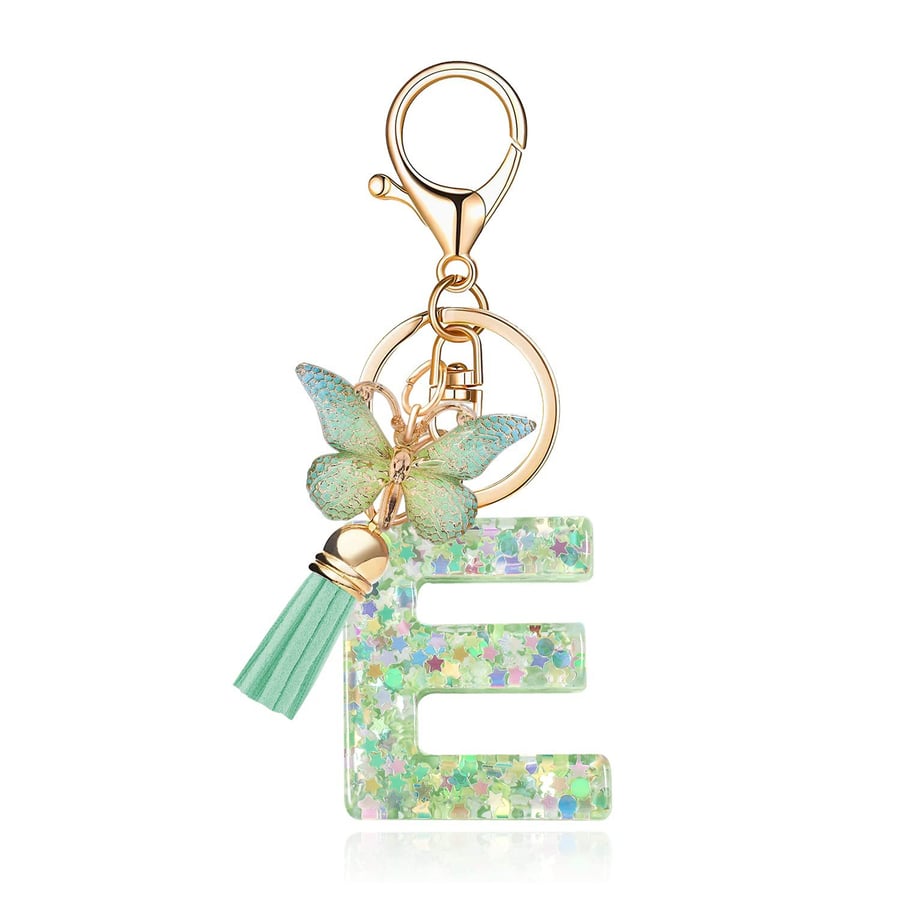 CharmKey – Personalized Initial Letter Keychain