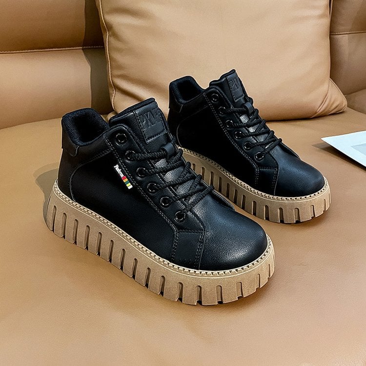 VeloraStep – Stylish Platform Boots