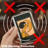 LuxeCipher – Premium RFID Card & Cash Holder